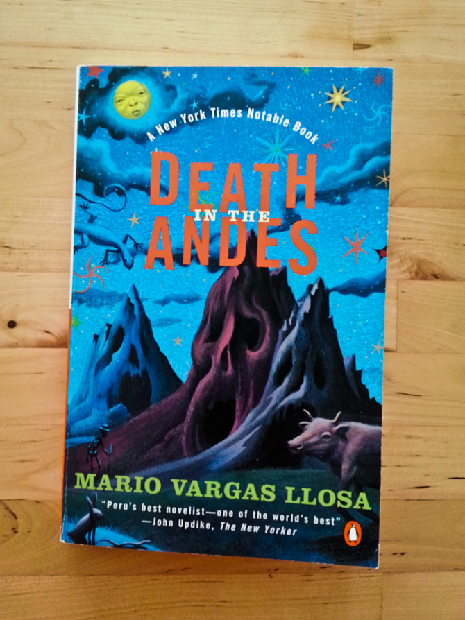 Death in the Andres by Mario Vargas Llosa book cover inspiration || 2lch