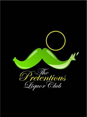 Pretentious Liquor Club Logo || 2lch