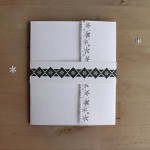 2lch || A winter wonderland wedding invitation